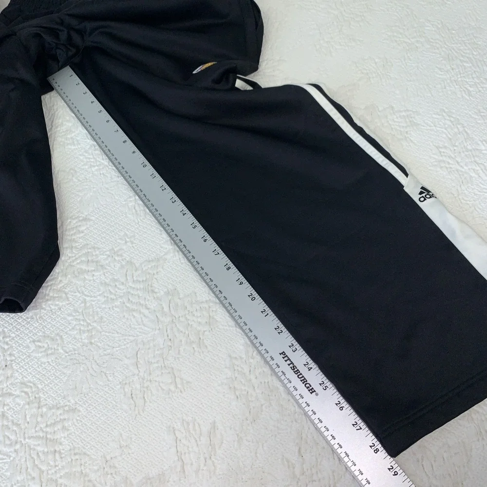 Team Issued Adidas LA Lakers NBA Sweatpants Players Black White Drew League Sz L